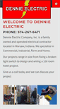 Mobile Screenshot of dennieelectric.com